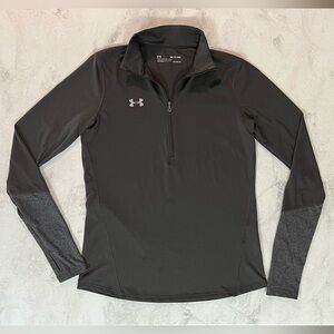 Under Armour Tech 1/2 Zip Charcoal Grey Size XS